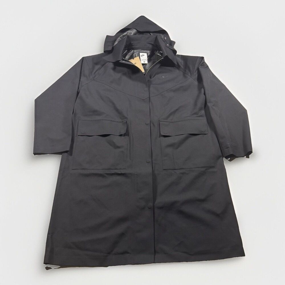 Nike Storm Fit ADV Windrunner Trench Coat Women’s S Black FV6907-010 NEW